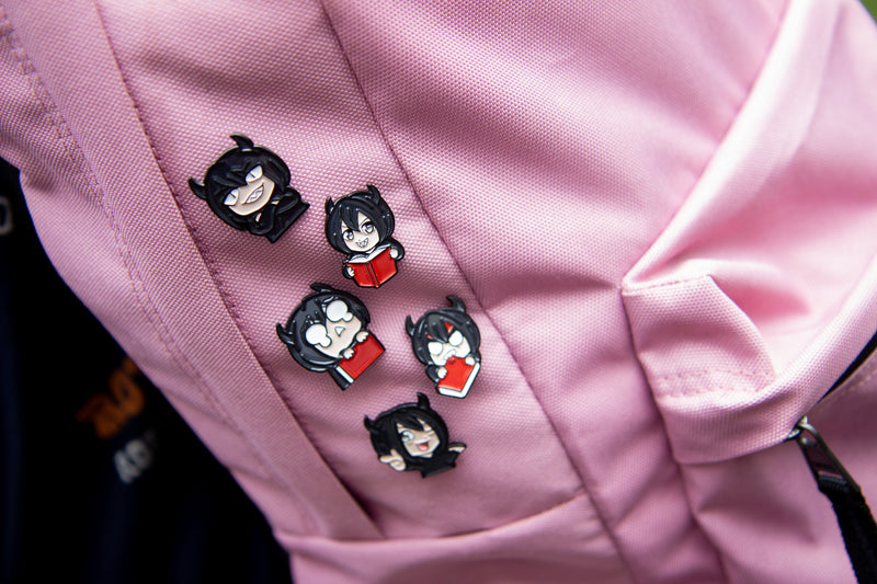 Gacha pins Season 3 - Fact Fiend - Saikou Apparel